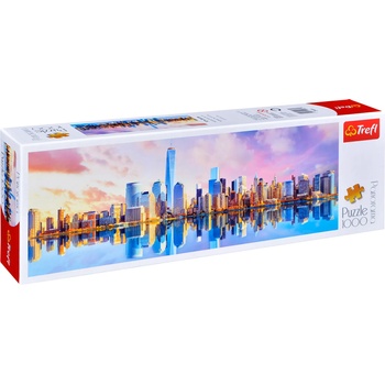 Trefl Панорамен пъзел Trefl от 1000 части - Манхатън (29033)