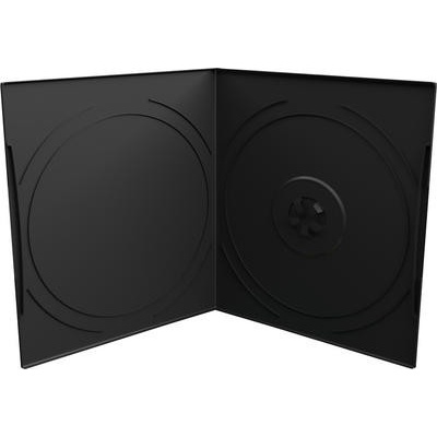 MediaRange DVD obal pre 1 disk, Slim 7mm, "vrecková veľkosť" čierny - balenie 50ks