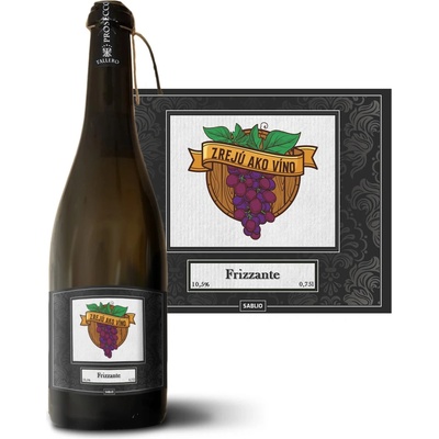 Sablio Zrejú ako víno Prosecco biele suché šumivé víno 10,5 % 0,75 l (holá fľaša)