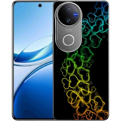 mmCase Gelový na Vivo V50 5G barevná srdíčka