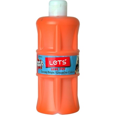 LET'S Темперна боя Let's L-5102 оранжева 500 мл
