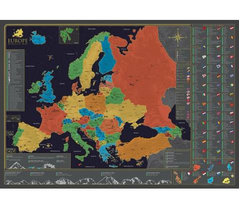 Mapa Európy