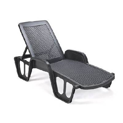 Zahradní plastové lehátko POOL (Polohovací křeslo)