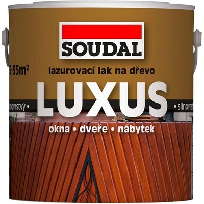 Soudal Lak lazurovací LUXUS pinie 2,5L