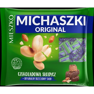 Mieszko Michaszki Original s arašídy v čokoládě 1 kg