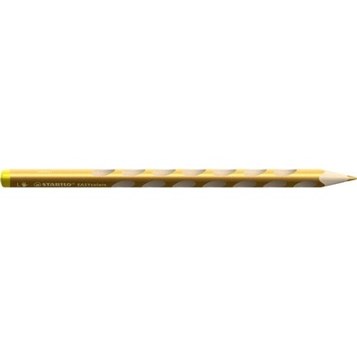 Stabilo Easycolors hrubá trojhranná zlatá farebná ceruzka pre ľavákov 331 810 6