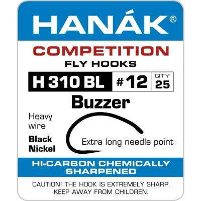Hanák Competition Muškařský háček pakomáři těžký vel.14 25 ks