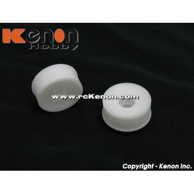 PN Racing Mini-Z 2WD Machine Cut Delrin 20 mm Wheel Front 3 White