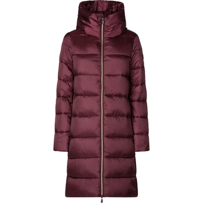 Save The Duck Дамско палто Save the Duck Women's Lysa Coat - Wine Red - размер 4 (102-2579-0914)