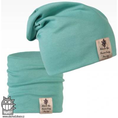 Dráče Pastels double set čepice a nákrčníku vzor 28