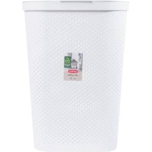 Curver Панер с капак Curver - Dots Infinity, 60 l, бял (HCC#110)