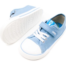 MTNG Mustang detské barefoot tenisky Mtng. Mustang Free Canvas Light Blue