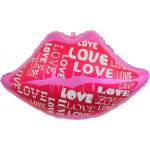 GoDan Фолиев балон Lips Love