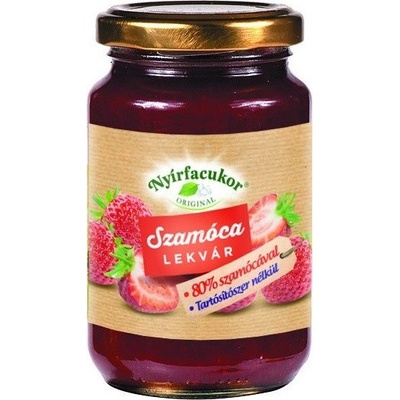 Nyírfacukor jahodový Povidla bez cukru s xylitolem 230 g