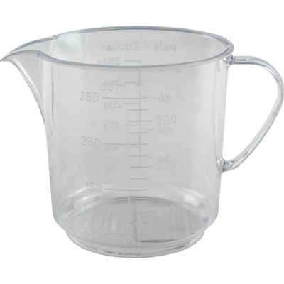 Plastová odměrka s uchem 0,35 l