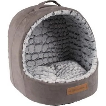 M-PETS Snake Suede Bed 39x37x35 cm - легло-хралупа с окраска змийска кожа, Белгия - 10355499