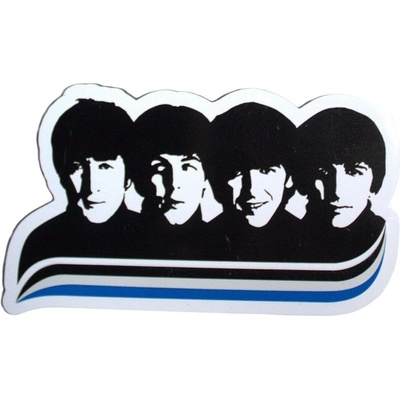 The Beatles A Hard Day's Night Faces Embossed Магнит (BEATMAG87)