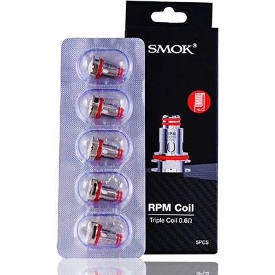 Smoktech Smok RPM Coil Triple 0.6 ohm 5 ks