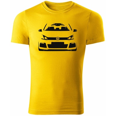 Tričko Volkswagen Golf MK7 pánske tričko oranžová