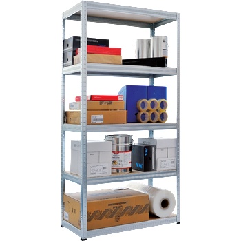 Carmen Метален стелаж star 180х75х35 см, до 175 кг на рафт - цинк