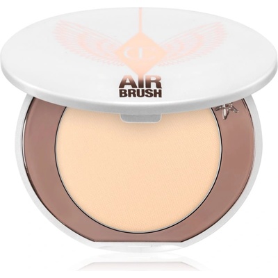 Charlotte Tilbury Airbrush Brightening Flawless Finish озаряваща компактна пудра малка опаковка цвят Tan-Deep 3.4 гр