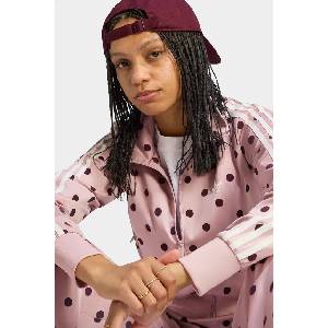 Adidas суичър с цип дамски Satin Polka Dots (LI2851)