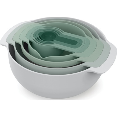 Joseph Joseph Кухненски купи и мерителни чаши Nest 9 Plus салвия (40112)