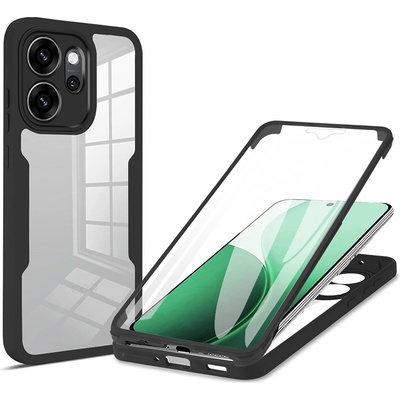 Techsuit Калъф за Oppo Reno14 F / Reno14 FS 5G - Techsuit - ColorVerse 360 Series + Screen Protector - Черен