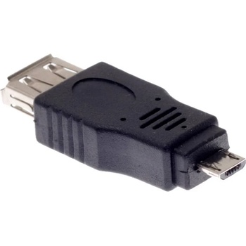 Image 1 of DeTech Преходник No brand, USB AF към Micro USB 5P M, Черен - 17136