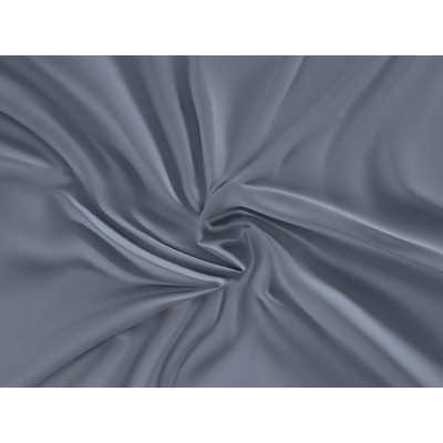Kvalitex satén prostěradlo Luxury Collection tmavě šedé 80x200x22