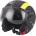 Sparco Каска за мотор Sparco BHR sp-501 черен мат / жълто 60396 размер S