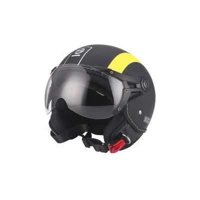 Sparco Каска за мотор Sparco BHR sp-501 черен мат / жълто 60396 размер S