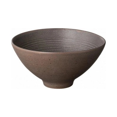Blomus Tmavě hnědá keramická miska Kumi 17 cm