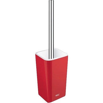 Nimco Eli - Stojánkový WC kartáč, červená, chrom/plast EL 3094-30