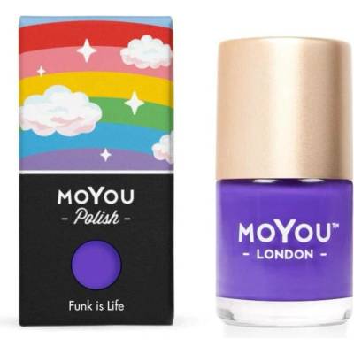 MoYou Razítkovací lak na nehty Funk Is Life 9 ml