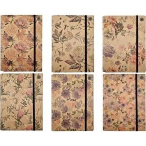Ziemia Obiecana A4 wing briefcase with eraser Misty Flowers MIX