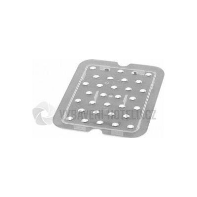 Dierovaná vložka GN 1/2 polypropylénová 32,5 x 26,5 cm, -40 až +80°C 3120119