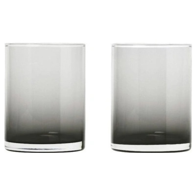 Blomus Set 2 skleniček MERA kouřové sklo 220 ml