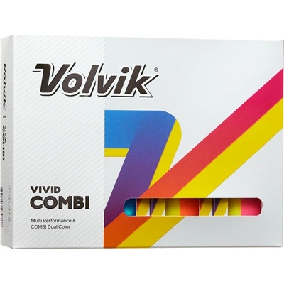 Volvik Vivid Combi barevné matné 12 ks – Zbozi.Blesk.cz