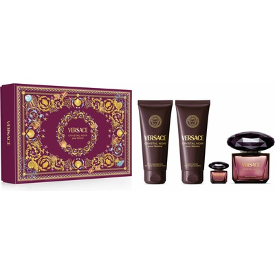 Versace КОМПЛЕКТ VERSACE Crystal Noir Eau de Parfum дамски 90ml
