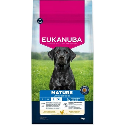 Eukanuba Mature Medium kuře 15 kg