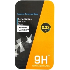 OkMore Закалено защитно стъкло за Samsung Galaxy Note 9, Full Cover 3D, черно (10185)
