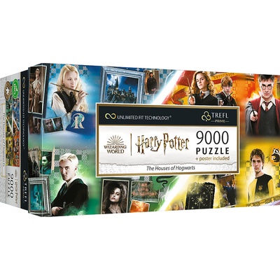 TREFL UFT Harry Potter Bradavické koleje 9000 dielov