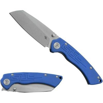 Ch Knives Toucans D2 G10 Blue Handle Folding Knife