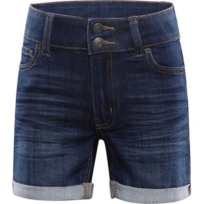 NAX EDGO dětské jeansové kraťasy modrá