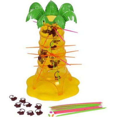 Mattel Настолна игра „Скачащи маймуни на Mattel 52563 (52563)