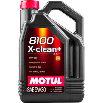 Motul 8100 X-Clean+ C3 5W-30 5 l
