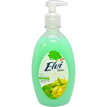 ELVI течен сапун, Delux, 400мл, Rosmary & olive oil