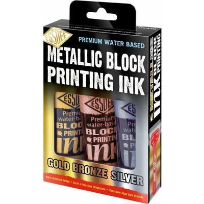 ESSDEE Barva linoryt - metalické 3 x 100 ml