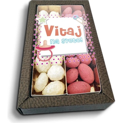 Sablio Mandle v čokoláde Vitaj na svete 3 2 x 80 g